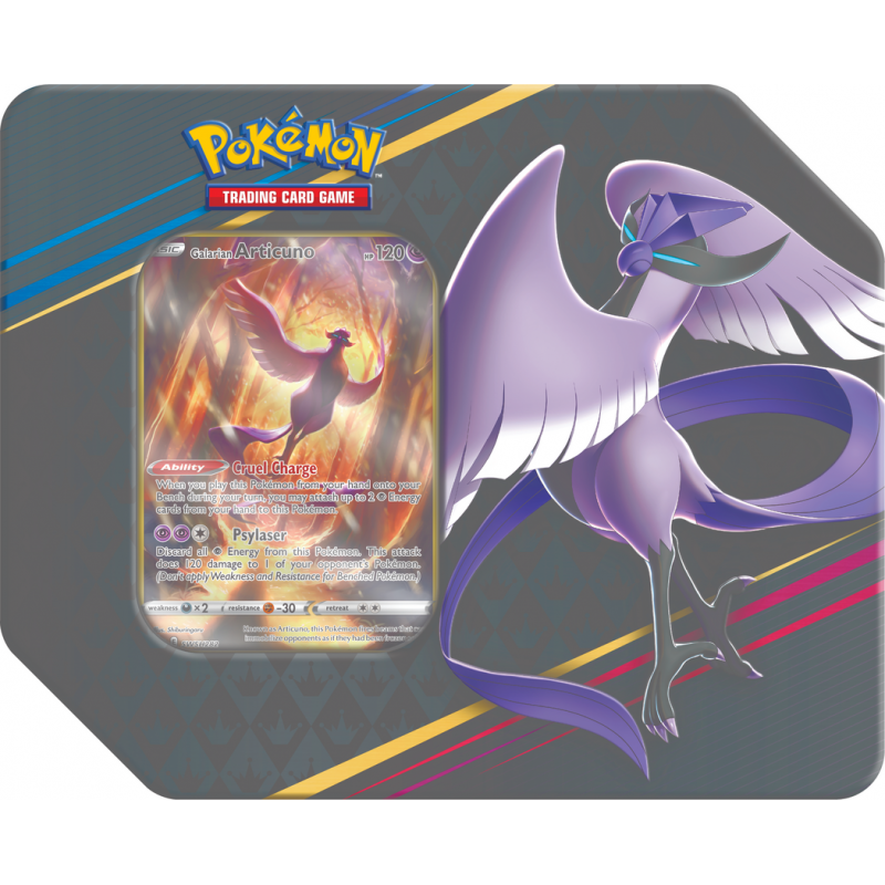 Pokemon TCG Mocku Art Tin Galarian Articuno